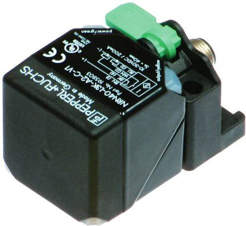 Pepperl+Fuchs Induktiver Sensor NRN40-L3K-E2-IO-C-V1 306534-0002 PNP in Schwarz - Bild 1
