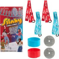 Just Play Slinky Challenge Game Geschicklichkeitsspiel in Silber - Bild 1