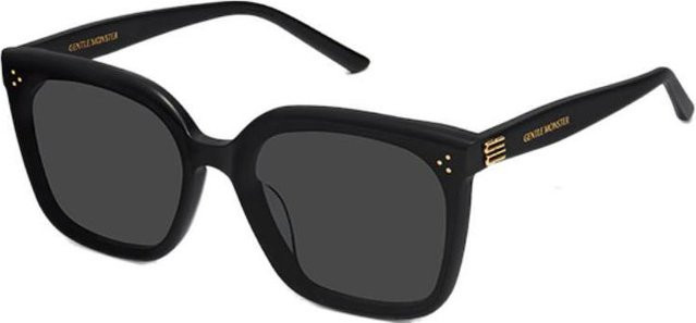 Gentle Monster G9MU8P249CLF Sonnenbrille, quadratisch, Vollrand, Schwarz, Unisex, Acetat - Bild 1