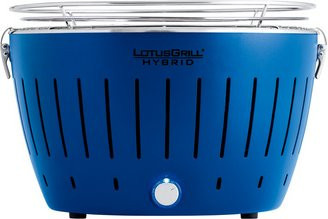 LotusGrill Hybrid Classic Holzkohlegrill aus Edelstahl in Tiefblau, B/H/T: 35,0 x 37,0 x 23,5 cm - Bild 1