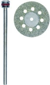 Proxxon Diamantierte Trennscheibe universal mit Kühllöchern, Durchmesser: 20 mm, Multicolor - Bild 1