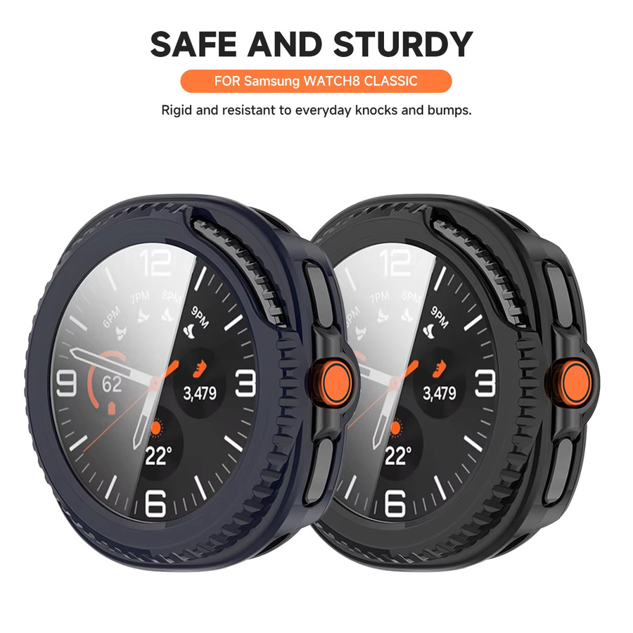 OAKCHARM Displayschutzfolie für Samsung Galaxy Watch 8 Classic, weiß - Bild 2