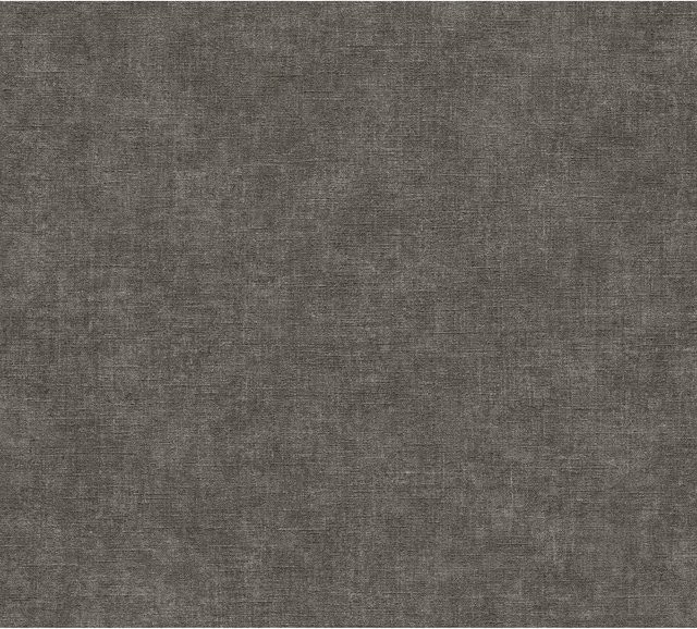 A.S. Création Vliestapete Uni Struktur-Optik in Anthrazit, Breite: 0,53 m, Länge: 10,05 m - Bild 1