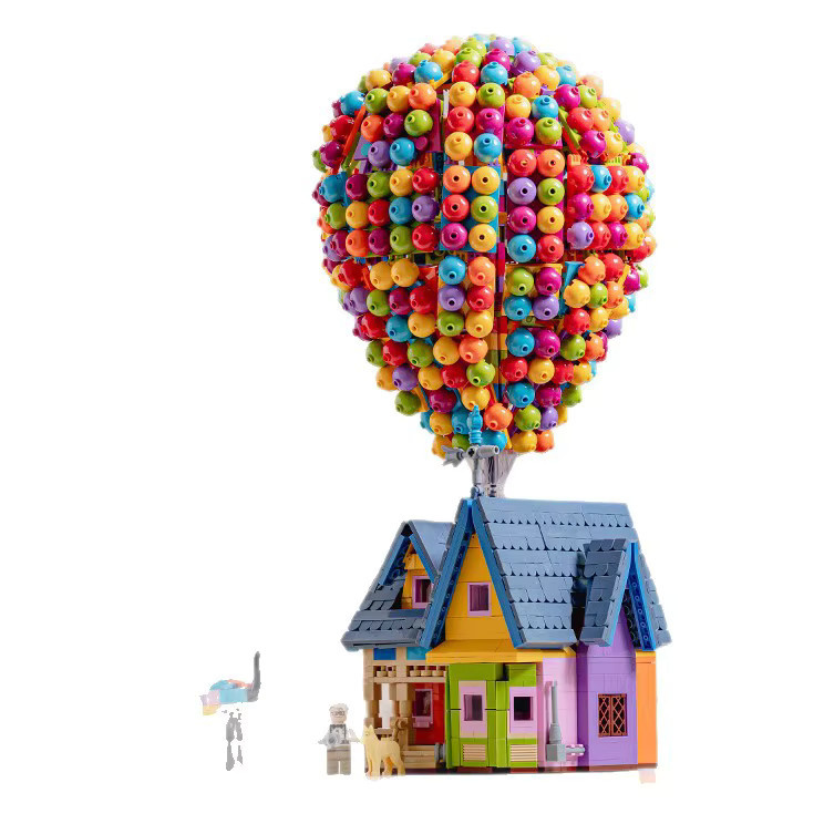 Keeppley Bunter Ballonflug-Haus-Baustein-Bausatz, Bunt / Mehrfarbig - Bild 2