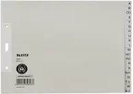 Leitz A-Z Register für A4 in Grau und Weiß, B/H: 24 x 18 cm - Bild 1