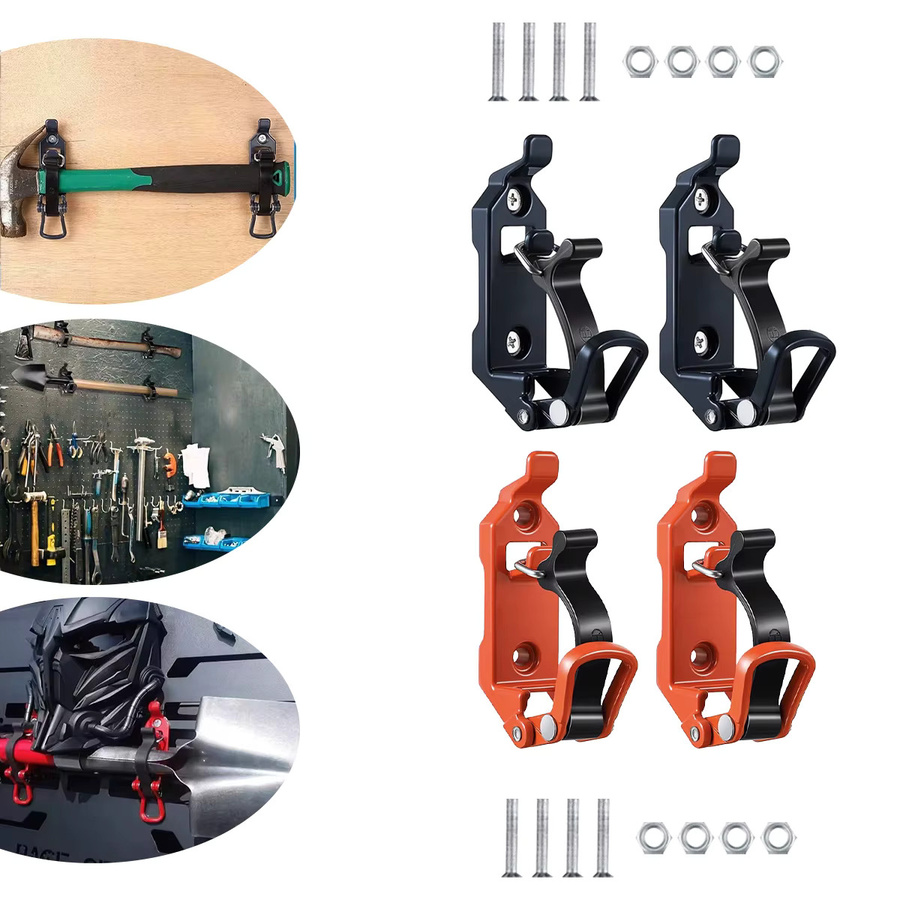 DVLTS Quick Release Wandmontage Halterung für Werkzeug, Schaufel und Axt zur Befestigung an Auto, RV oder Boot - Bild 5