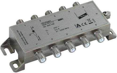 DEHN Überspannungsschutz-Ableiter DGA FF5 TV für DVB-S und Satellit in Silber mit F-Stecker und 10 kA - Bild 1