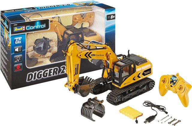 Revell Digger 2.0 RC Baufahrzeug 1:16 ab 8 Jahren - Bild 3