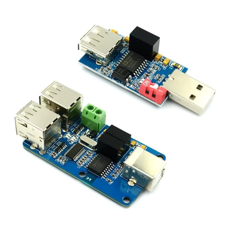 PENGHEKEJI FT232RL USB zu RS485 Modul mit ADUM3160 Isolation und 1/4 Weg Kopplungsschutz in Blau - Bild 1