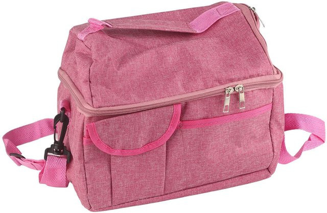 TOMTOP JMS Isolierte Muttermilch-Kühltasche in Pink, Wasserdichte Transporttasche mit Doppelwand-Isolierung - Bild 1