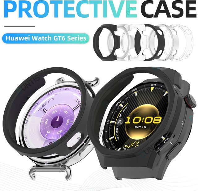DUNTIS Smartwatch Schutzhülle für Huawei, Kunststoff, Schwarz, Unisex - Bild 1