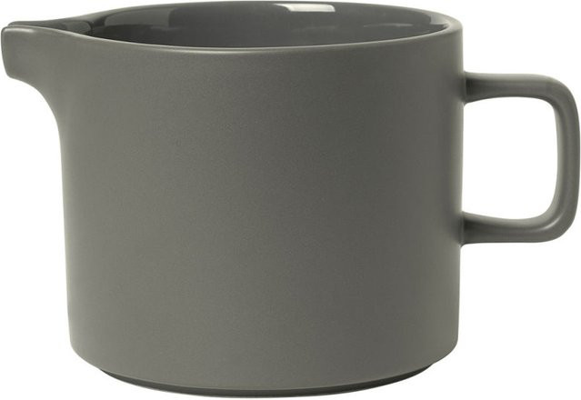 Blomus Kanne PILAR aus Keramik in Grau, 1000 ml, Durchmesser: 14 cm, Höhe: 12 cm - Bild 1