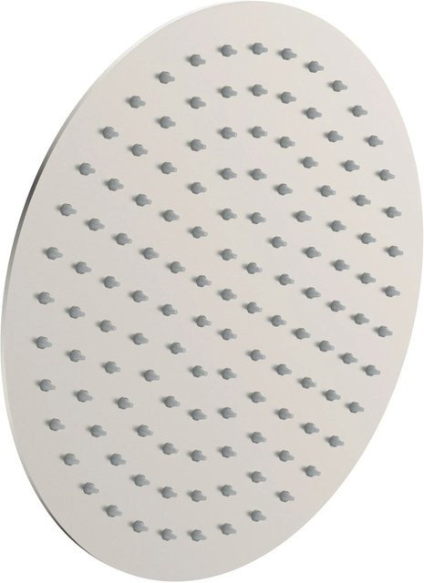 Schütte Kopfbrause Toulouse Overhead Regendusche aus Edelstahl in Silber Brushed Steel mit Anti-Limescale Funktion - Bild 1