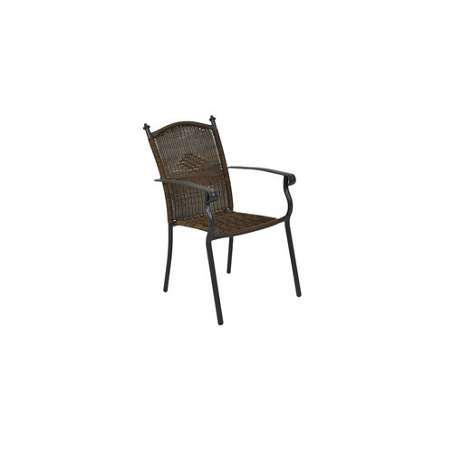 Merxx Roma Gartenmöbel-Set 7-teilig aus Aluminium und Kunststoff mit Sicherheitsglas in Grau und Braun, Tisch Breite: 150 cm, Tiefe: 80 cm - Bild 1