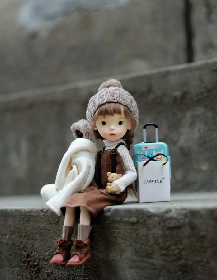 dollhua Landoudou Harzpuppe, 1/6, BJD-Puppe, Bunt / Mehrfarbig - Bild 2