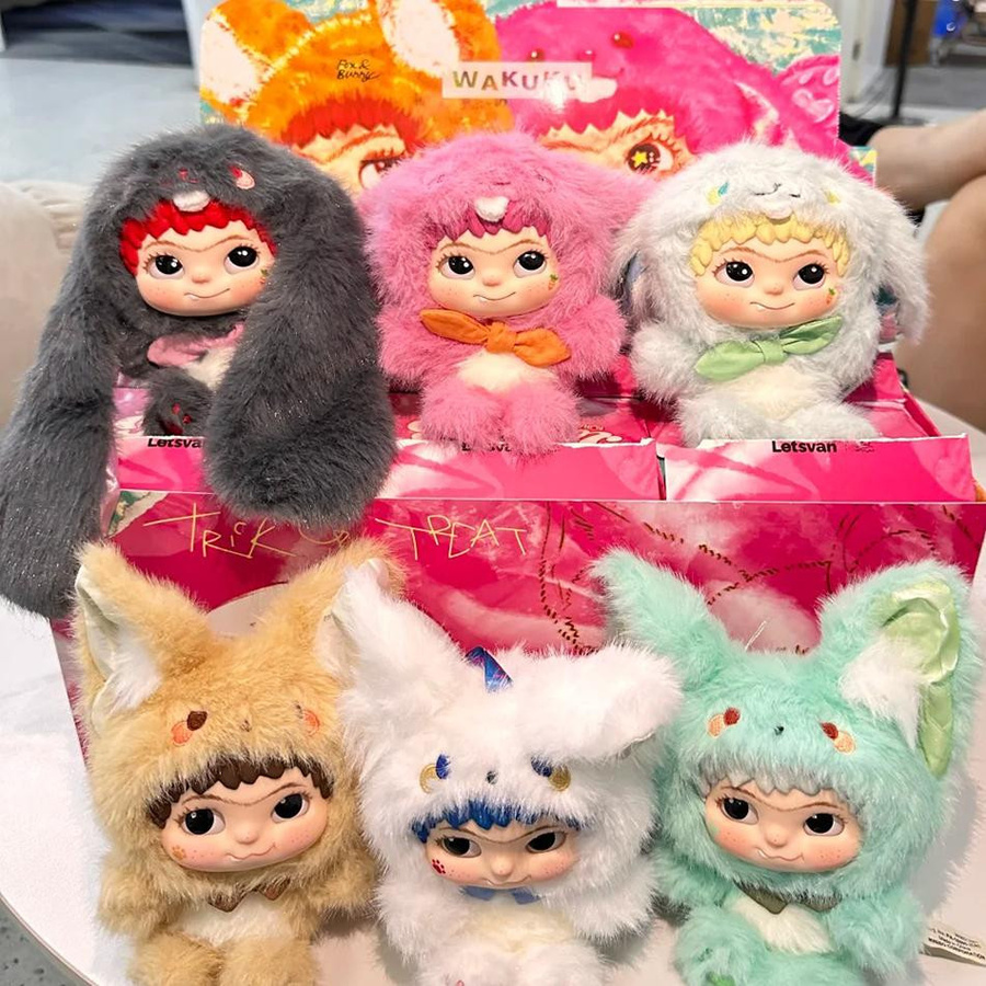 Letsvan Wakuku Geheimnisvolle Blind Box Tasche Fuchs und Hase Plüsch Puppe - Bild 3