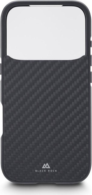 Black Rock 360° Glass Cover für Apple iPhone 17 Pro in Schwarz mit Real Carbon - Bild 1