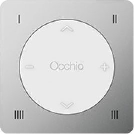 Occhio Air Controller Fernbedienung in Weiß matt und Chrom matt - Bild 1