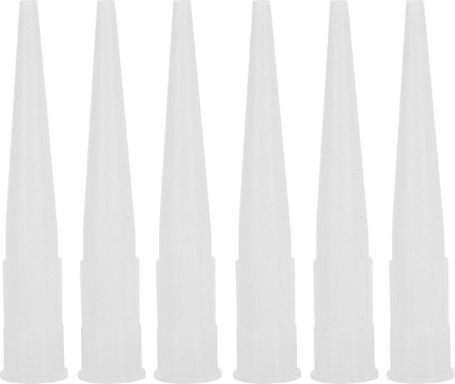 30 Stück Kunststoff Silikon Düsen für Glas und Dichtstoff in Weiß - Bild 1
