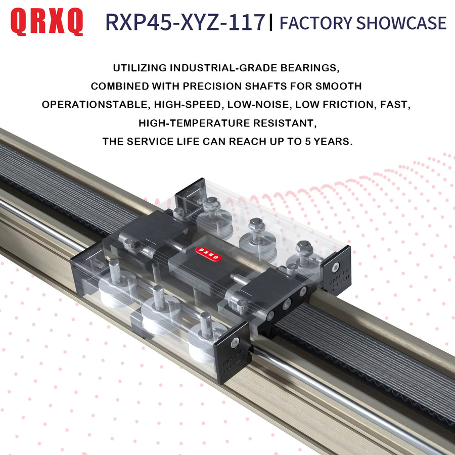QRXQ RXP45XYZ-H Xyz Linearmodul Portal mit Gleitender Synchronriemen-Linearführung und Staubdichtem CNC-Portal - Bild 5