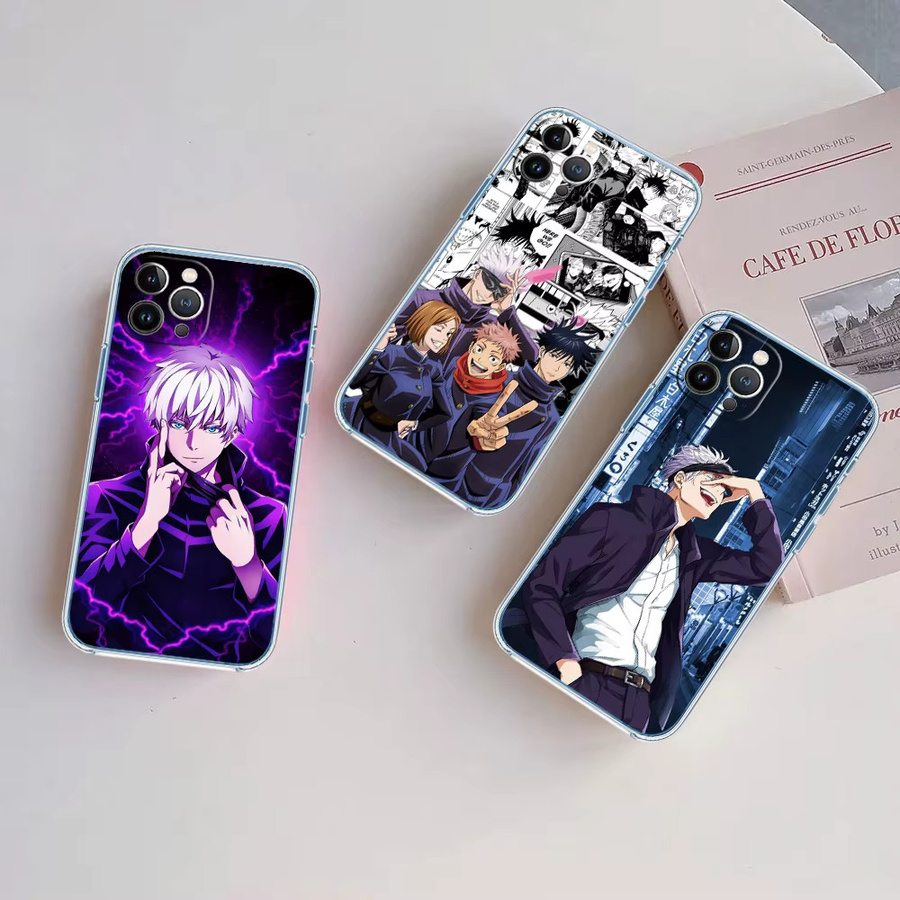 HEROCROSS Handyhülle Jujutsu Kaisen für Motorola Moto Edge 20 30 40 50 S30 Fusion Ultra Pro Neo Lite und G200 G23, Multicolour - Bild 4