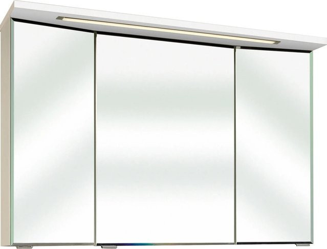 Pelipal Spiegelschrank Trentino Weiß Glänzend B: 105 cm - Bild 1