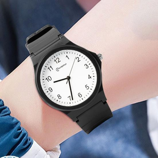 ping Day Digitaluhr, Quarz, Leder, Schwarz, Unisex, 3 ATM - Bild 1