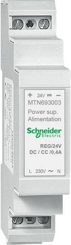 Schneider Electric Spannungsversorgung MTN693003, DC 24 V / 0,4 A, lichtgrau - Bild 1