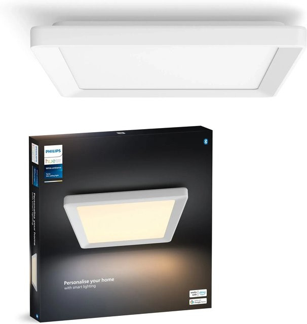 Philips Hue LED-Panel Tento White Ambiance S Weiß B/B: 29,5 x 29,5 cm - Bild 1