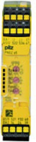 PILZ Sicherheitsschaltgerät PNOZ s5 C 48-240VACDC gelb 2 n/o 2 n/o t 2 Schließer B/H/T: 22,5 x 100 x 120 mm - Bild 1