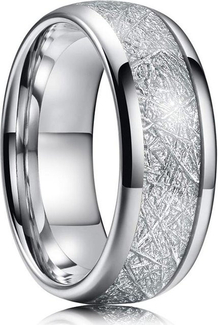 YIRAN Ring Edelstahl, Roségold, Abalone-Muschel, Unisex - Bild 1