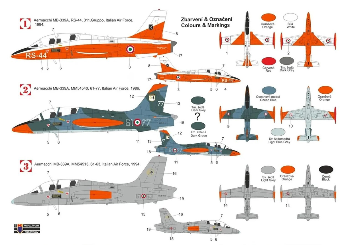 KP Models Plastikmodellbausatz Flugzeug 1/72 Plastik - Bild 2
