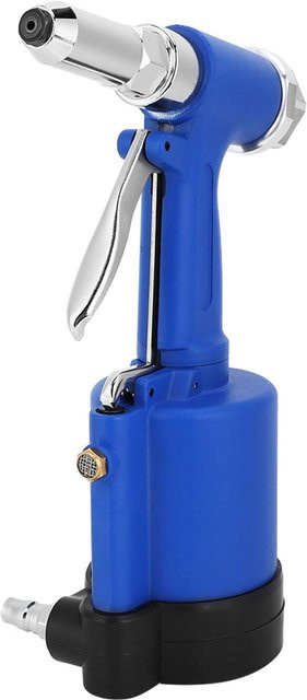 Pneumatische Luftnietmutter Nietpistole von aimo in Blau aus Aluminium als leichtgewichtiges hydraulisches Pneumatikwerkzeug - Bild 1