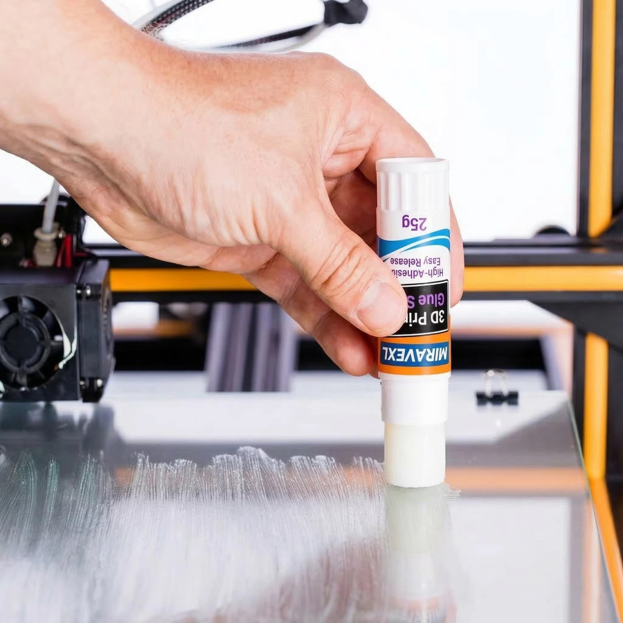 MIRAVEXL 3D-Drucker Klebestift in Weiß für PLA ABS PETG TPU zur Vermeidung von Verformungen - Bild 2