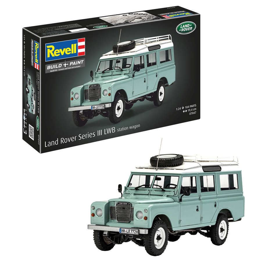 Revell Land Rover Series III LWB station wagon, Fahrzeuge, 1:24, ab 10 Jahren - Bild 2