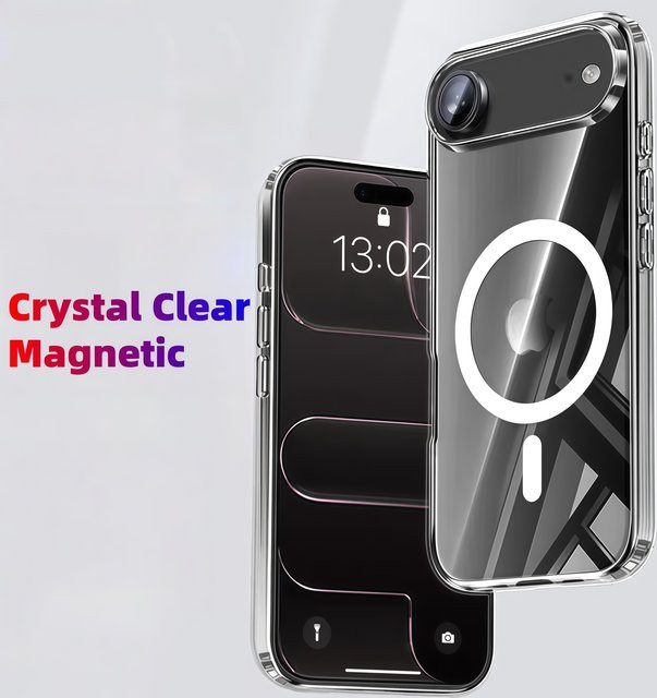Transparente magnetische TPU-Handyhülle mit stoßfestem Schutz für dein Apple iPhone Air - Bild 1