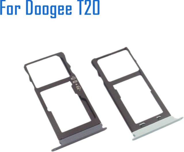 DOOGEE T20 SIM-Karten-Halter SIM-Karten-Tray Adapter für DOOGEE T20 Tablet PC in Schwarz oder Grau - Bild 1