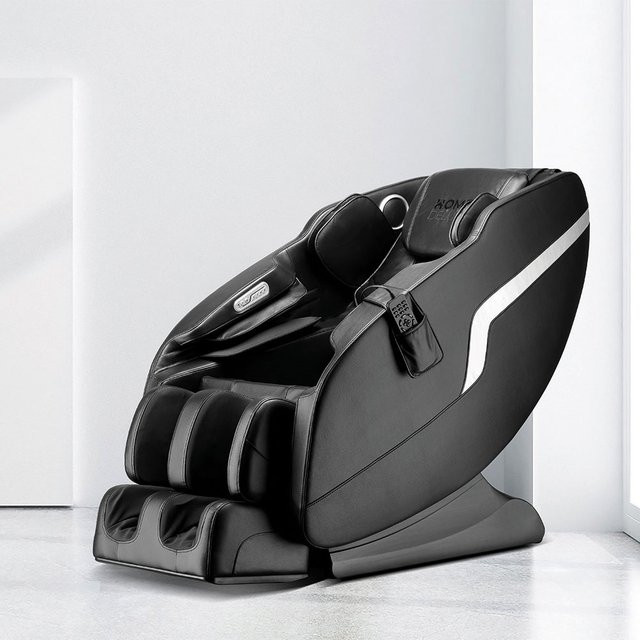 Massagesessel KELSO von Home Deluxe in Schwarz aus Kunstleder - Bild 1