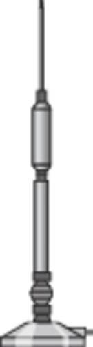 Albrecht CB-Mobilantenne Lambda-Typ 1/4 in Grau - Bild 1