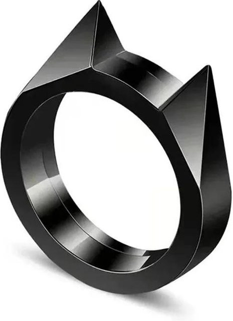 NUOBING Ring, Edelstahl, schwarz, Unisex - Bild 1