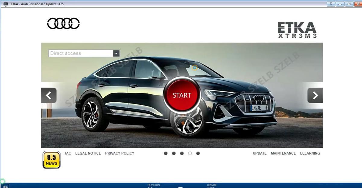 Etka 8.6 Software Fahrzeugelektronik-Teilekatalog für Audi, VW, SEAT und Skoda - Bild 2