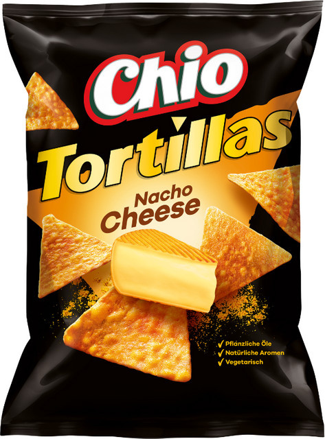 Chio Tortillas Nacho Cheese 110 g - Bild 1