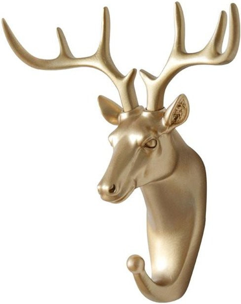 Selbstklebende Wandhaken in Tierform von chenxin2, Farbe Gold, zur Aufbewahrung von Kleidung und Schlüsseln - Bild 1