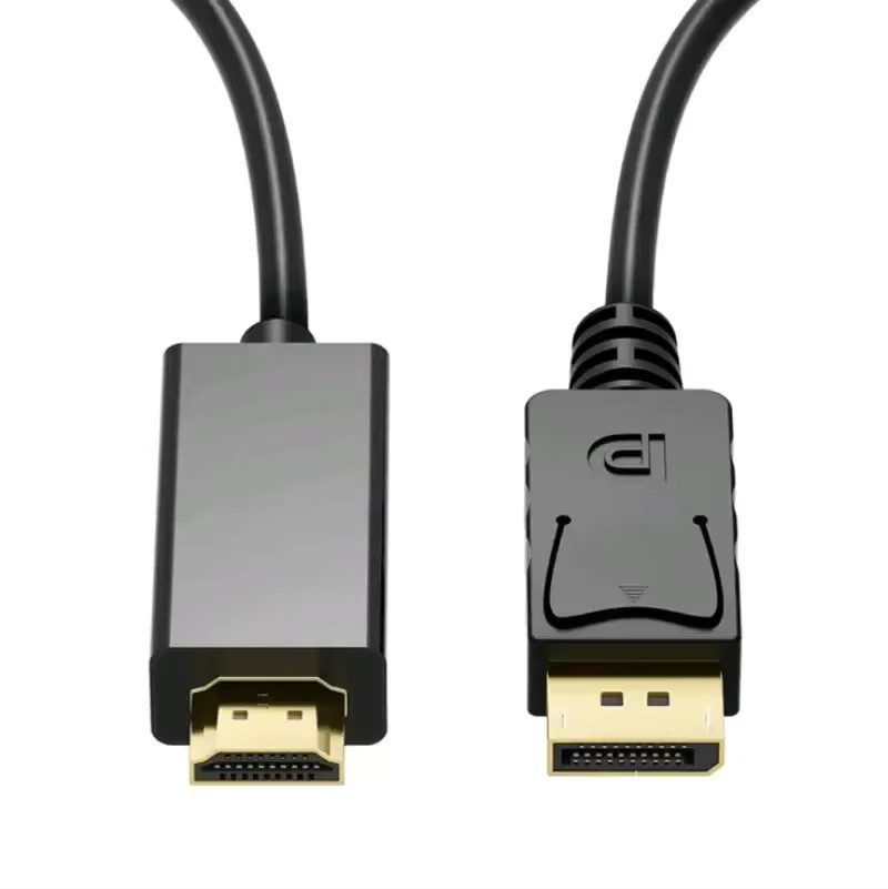 Henruisi DisplayPort zu HDMI Kabel in Schwarz für Computer, Laptop, TV und Monitor - Bild 6