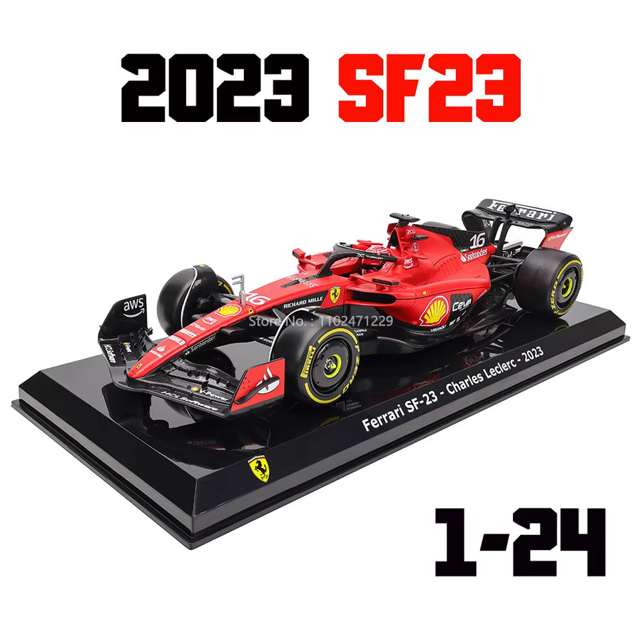 Bburago Ferrari SF23 16, Automodell, 1:24, ab 14 Jahren - Bild 3
