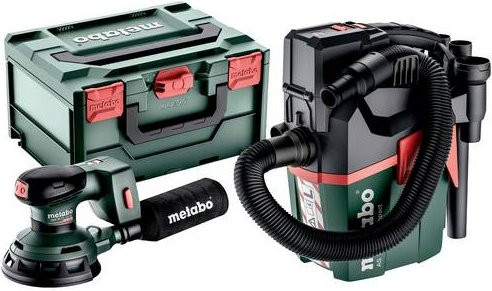 Metabo Akku-Exzenterschleifer bürstenlos 18V mit Ø 125mm in Grün - Bild 1