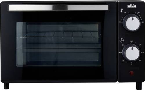 Silva MB 1000 Minibackofen 10l in Schwarz mit Timer - Bild 1