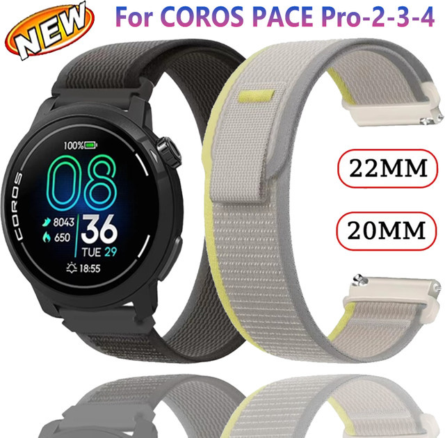 COROS Trail-Nylonarmband, Textil/NATO, Unisex, 20 mm, 22 mm - Bild 1