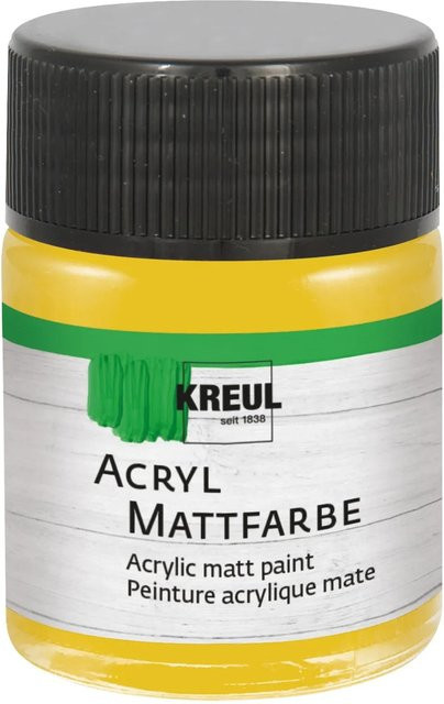 Kreul Acrylfarbe Matt Gold 50 ml - Bild 1