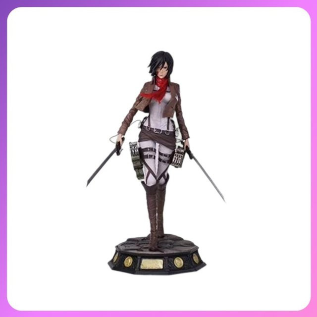 Bandai Attack on Titan Mikasa Ackerman, Einzelfigur, Kunststoff - Bild 1